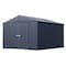 Arrow Storage Products Elite Galvalume Steel Premium Shed Storage Shed, 10 ft x 12 ft, Blue Grey EG1012AN - alternate 2